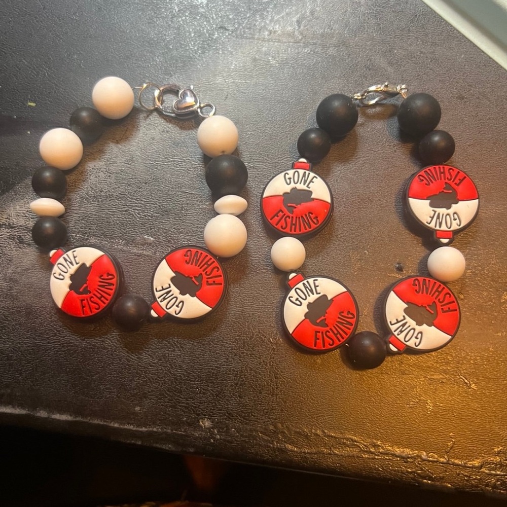 Gone Fishing Beaded Bracelets B11